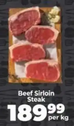 Food Lover's Market Beef Sirloin Steak offer
