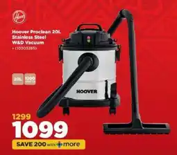 HiFi Corp Hoover Proclean 20L Stainless Steel W&D Vacuum offer