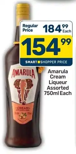 Pick n Pay Hypermarket Amarula Cream Liqueur Assorted offer