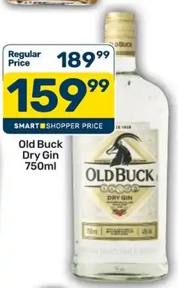 Pick n Pay Hypermarket Old Buck Dry Gin offer