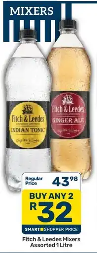 Pick n Pay Hypermarket Fitch & Leedes Mixers Assorted offer