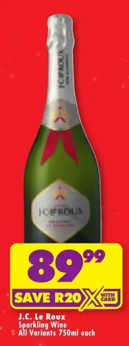 J.C. Le Roux Sparkling Wine
