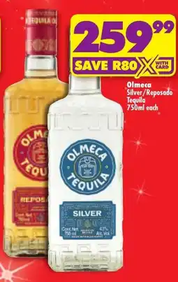 Shoprite Liquor Olmea Tequila Silver/Reposado offer