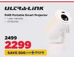 HiFi Corp ULTRA-LINK PJ45 Portable Smart Projector offer