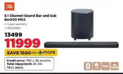 HiFi Corp 5.1 Channel Sound Bar and Sub Bar500 MK2 offer