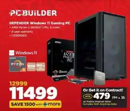 HiFi Corp DEFENDER Windows 11 Gaming PC offer