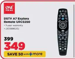 HiFi Corp DSTV A7 Explora Remote URC9250 offer