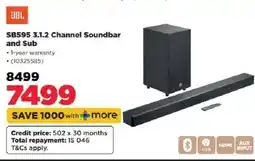 HiFi Corp SB595 3.1.2 Channel Soundbar and Sub offer
