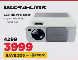HiFi Corp ULTRA-LINK LED HD Projector offer
