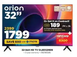 HiFi Corp 32-inch HD TV OLED32HDB offer