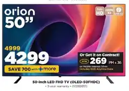 HiFi Corp 50-inch LED FHD TV (OLED-50FHDC) offer
