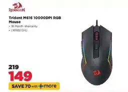 HiFi Corp Redragon Trident M616 10000DPI RGB Mouse offer