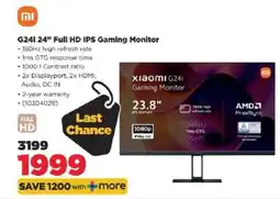 HiFi Corp G24i 24” Full HD IPS Gaming Monitor offer