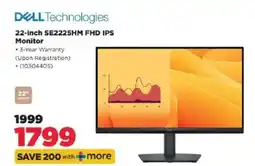 HiFi Corp Dell 22-inch SE2225HM FHD IPS Monitor offer
