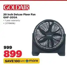 HiFi Corp Goldair 20 Inch Deluxe Floor Fan GHF-200A offer