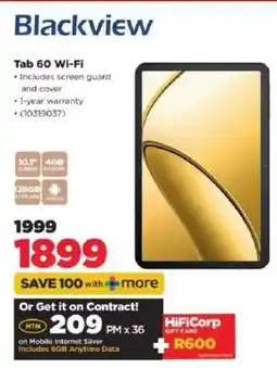 HiFi Corp Blackview Tab 60 Wi-Fi offer