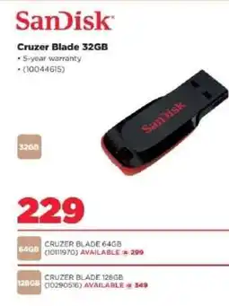 HiFi Corp SanDisk Cruzer Blade 32GB offer