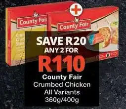 Checkers County Fair Crumbed Chicken offer