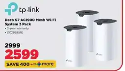 HiFi Corp tp-link Deco S7 AC1900 Mesh Wi-Fi System 3 Pack offer