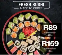 Checkers Sushi Combo 4 offer
