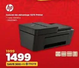 HiFi Corp HP DeskJet Ink Advantage 4376 Printer offer