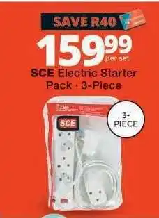Checkers SCE Electric Starter Pack offer