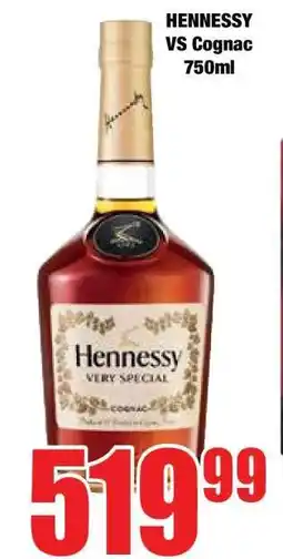 Boxer Hennessy VS Cognac-750ml offer