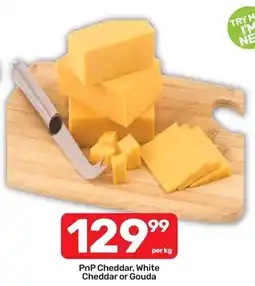 Pick n Pay PnP Cheddar, White Cheddar or Gouda offer