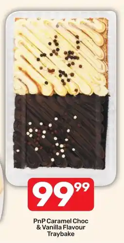 Pick n Pay PnP Caramel Choc & Vanilla Flavour Traybake offer