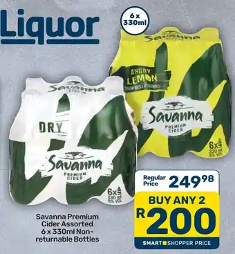 Savanna Premium Cider Assorted