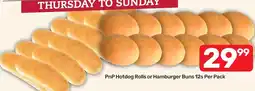 Pick n Pay PnP Hotdog Rolls or Hamburger Buns offer