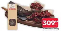Pick n Pay Bulk Beef Kiosk Biltong offer