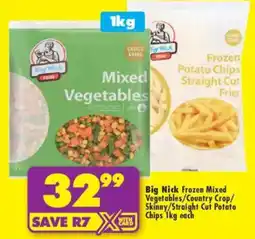 Shoprite Big Nick Mixed Vegetables offer