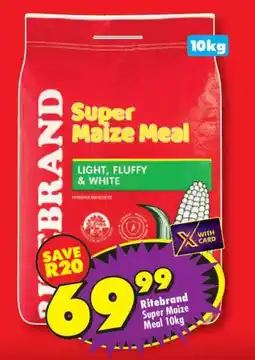 Shoprite Ritebrand Super Maize Meal offer
