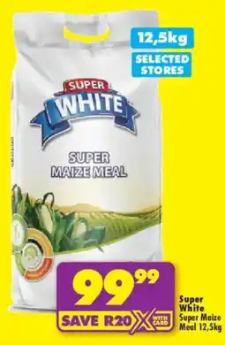 Shoprite Super White Super Maize Meal offer