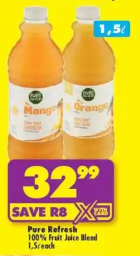 Pure Refresh 100% Fruit Juice Blend