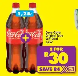 Shoprite Coca-Cola Original Taste Soft Drink offer