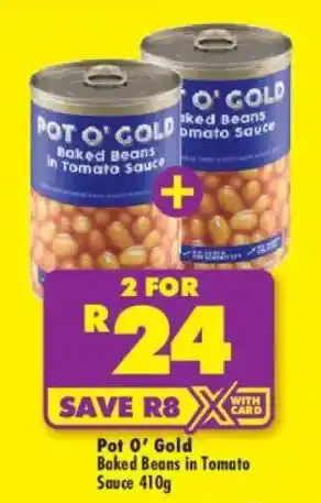 Pot O' Gold Baked Beans in Tomato Sauce