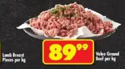 Shoprite Value Ground Beef offer