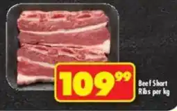 Shoprite Beef Short Ribs offer