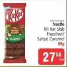 KitKat Cash and Carry Nestle Kit Kat Slab Hazelnut/Salted Caramel offer