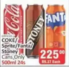 KitKat Cash and Carry COKE/Sprite/Fanta/Stoney Cans offer