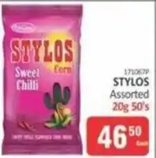 STYLOS Sweet Chilli Corn Assorted