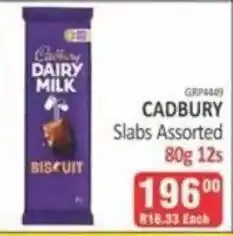 KitKat Cash and Carry CADBURY Slabs Assorted offer
