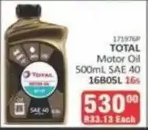 KitKat Cash and Carry TOTAL Motor Oil offer