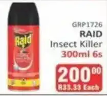KitKat Cash and Carry Raid Insect Killer offer