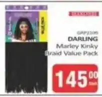 KitKat Cash and Carry Darling Marley Kinky Braid Value Pack offer