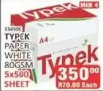 KitKat Cash and Carry Typek Paper White offer