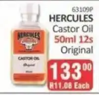KitKat Cash and Carry Hercules castor oil original offer