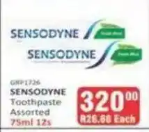 KitKat Cash and Carry SENSODYNE Toothpaste Assorted offer